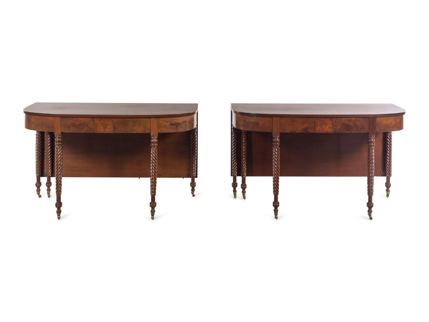 A Classical Mahogany Dining Table