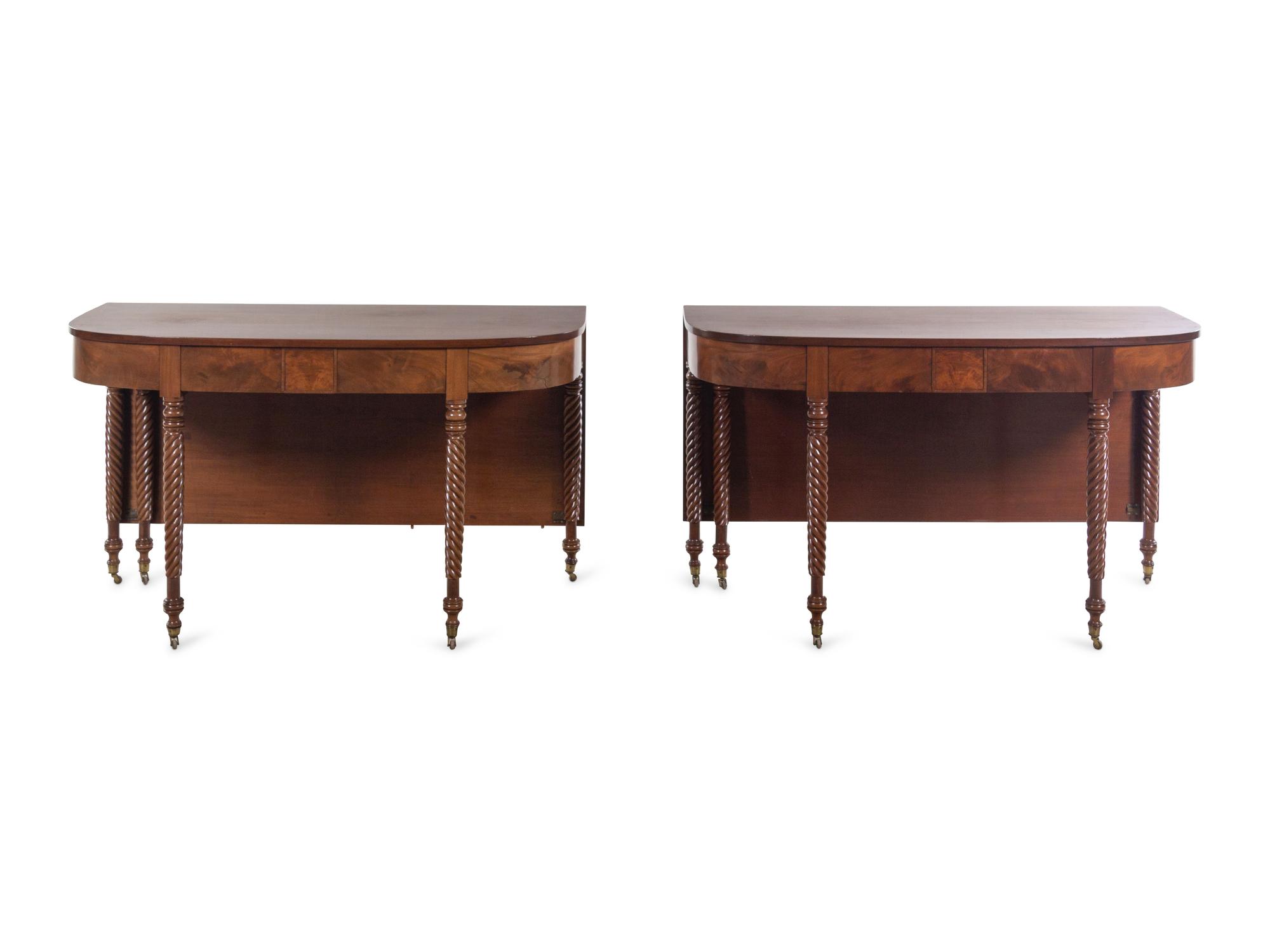 A Classical Mahogany Dining Table
