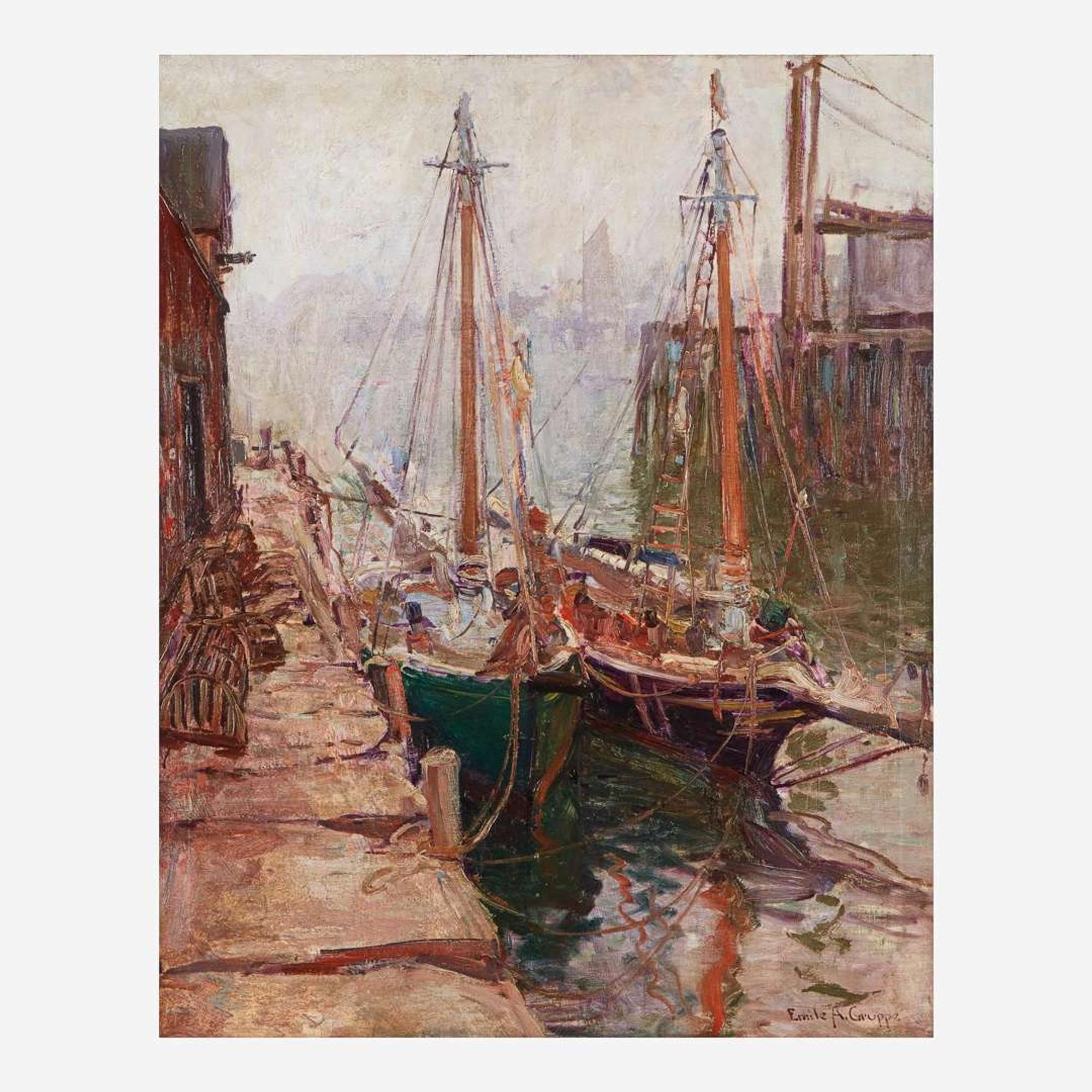 Emile Albert Gruppe (American, 1896–1978) Waiting for the Tide to Rise