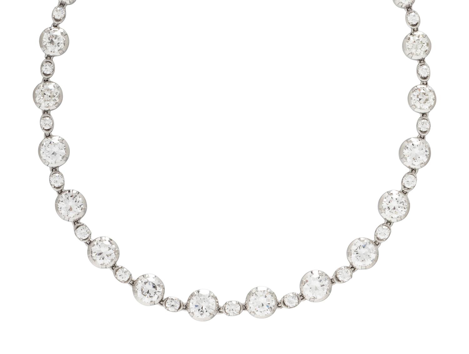 DIAMOND RIVIÈRE NECKLACE