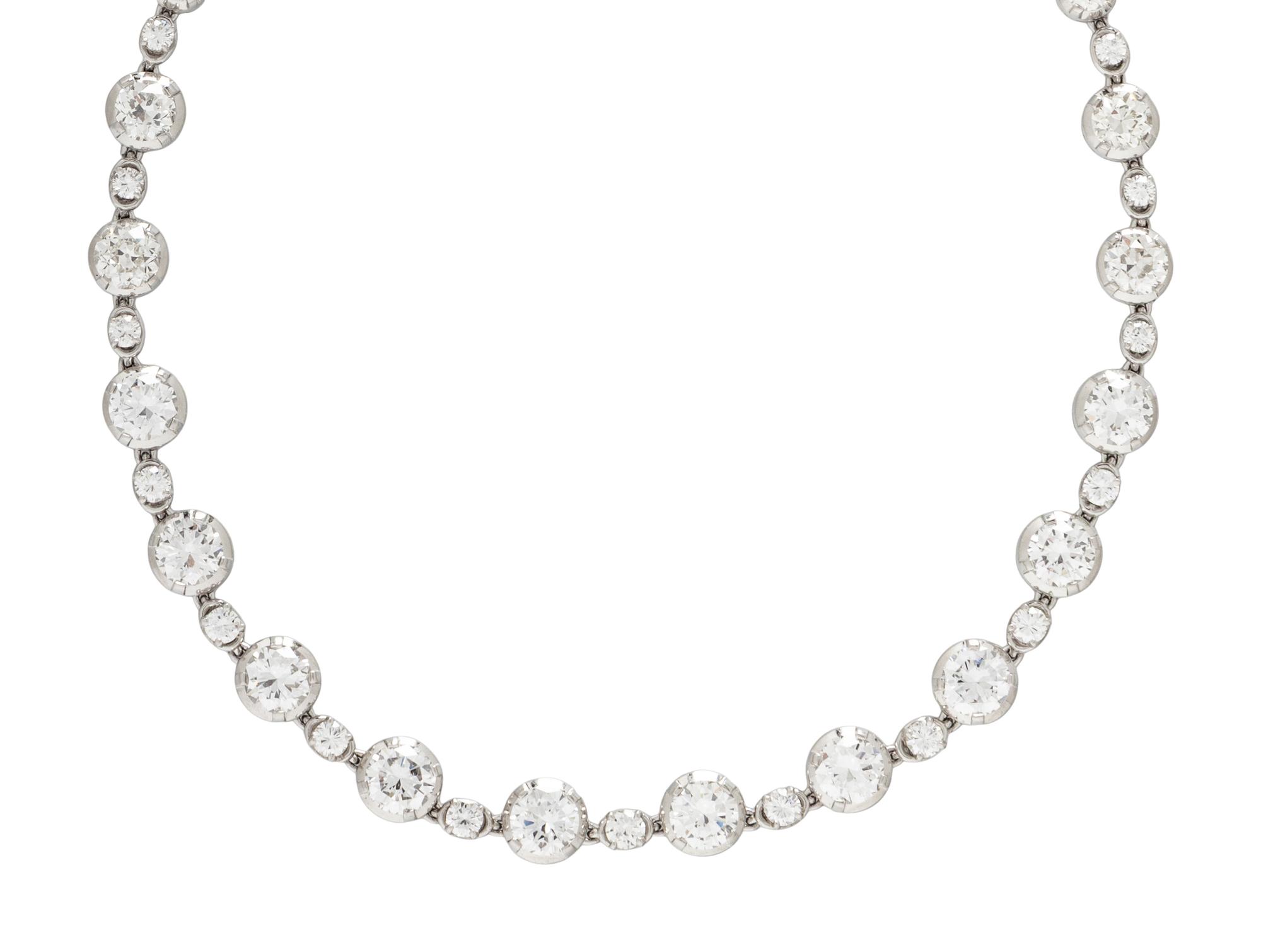 DIAMOND RIVIÈRE NECKLACE