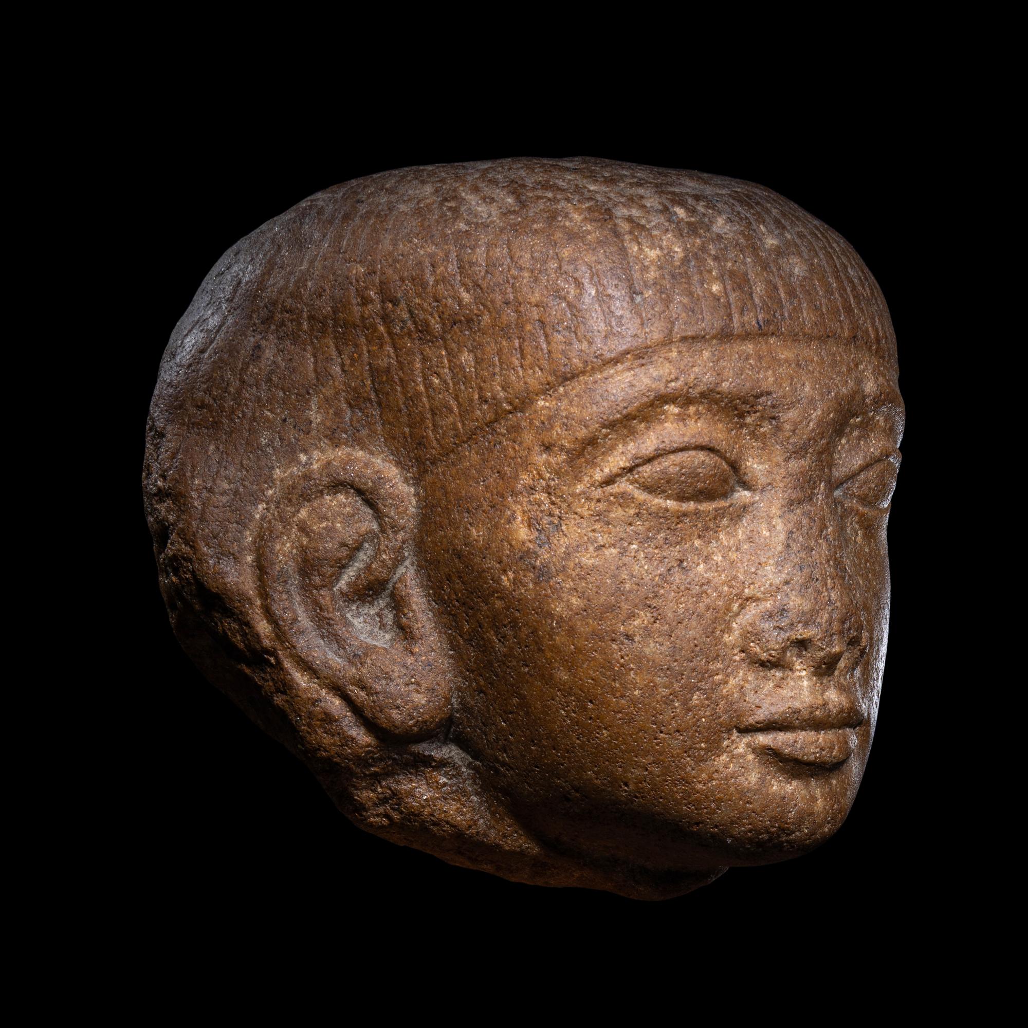 An Egyptian Quartzite Head of an Official