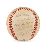 A 1951 Newport News Dodgers Team Signed Autograph Baseball