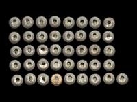 A Group of 41 1968 New York Yankees and New York Mets Coke Bottle Caps (Including Mickey Mantle),
