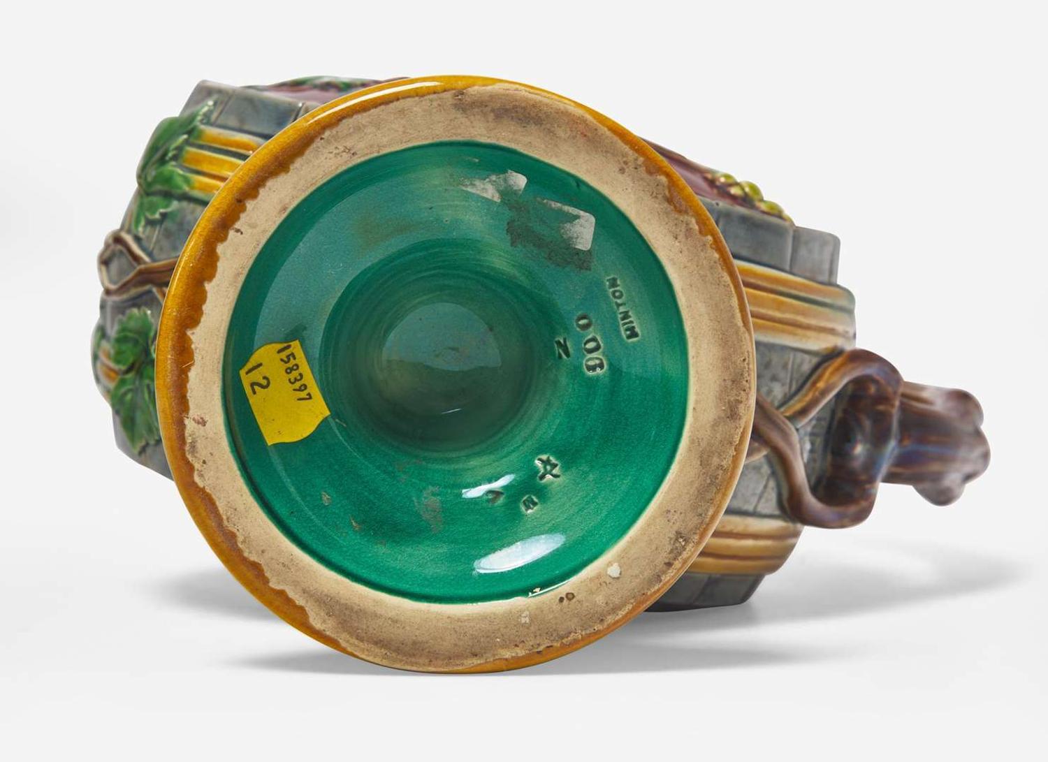 A Mintons Majolica Ewer, UK, 1867