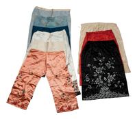 11 Chinese Embroidered and Woven Silk Clothing Articles