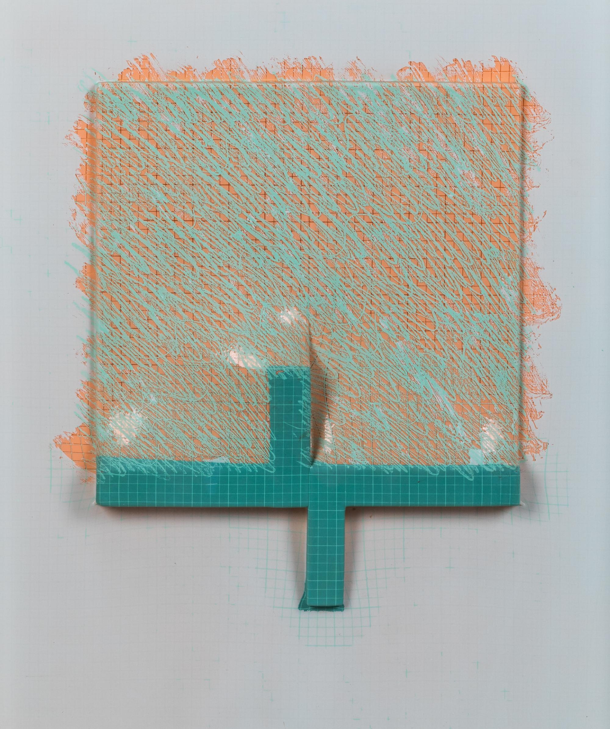 Charles Richard Smith, (English, 1931-2016), A group of five works: Folded Paper Clip, Folded Paper Clip II, Proscenium VII, Logo Suite