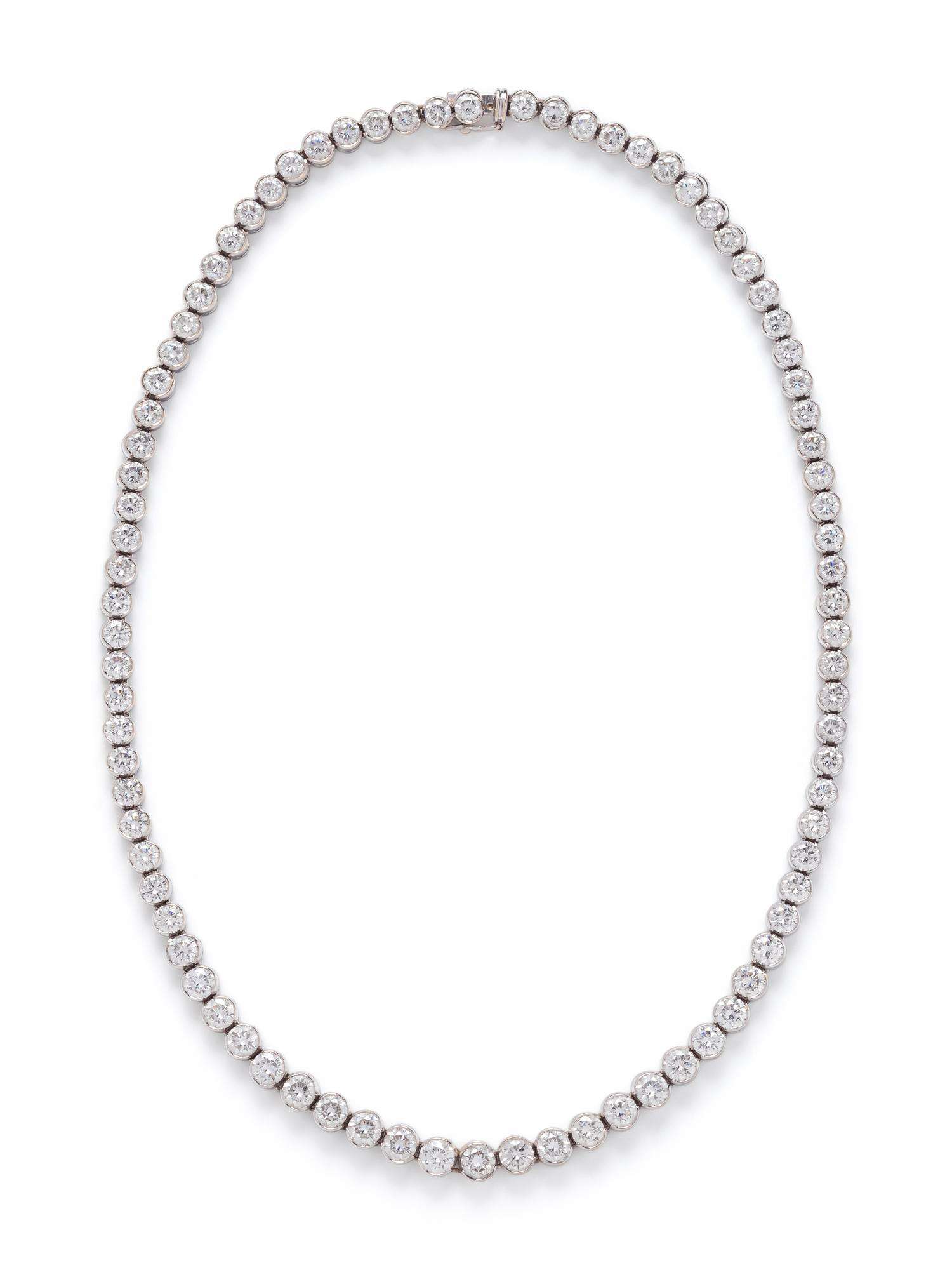 DIAMOND RIVIÈRE NECKLACE