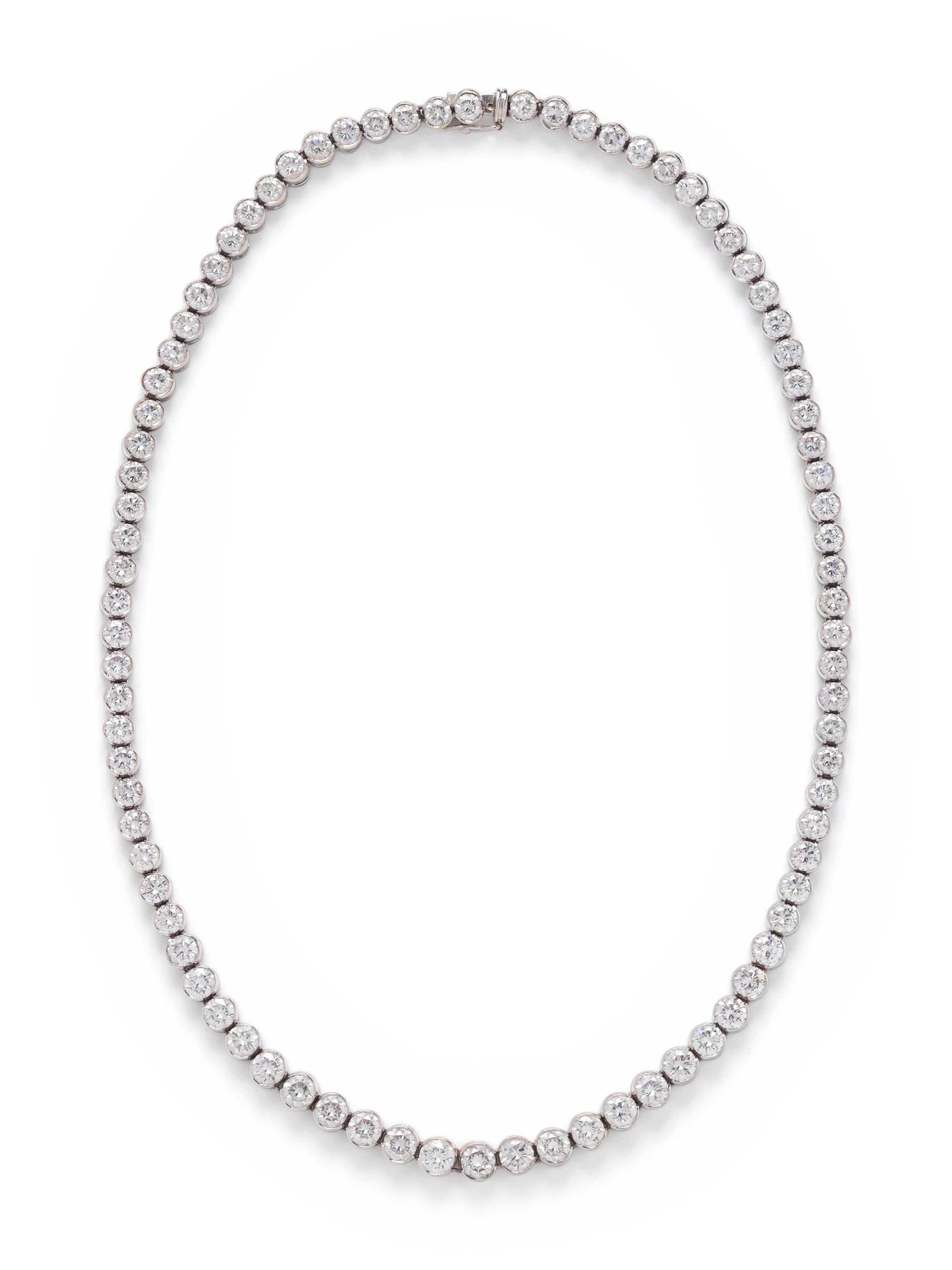 DIAMOND RIVIÈRE NECKLACE