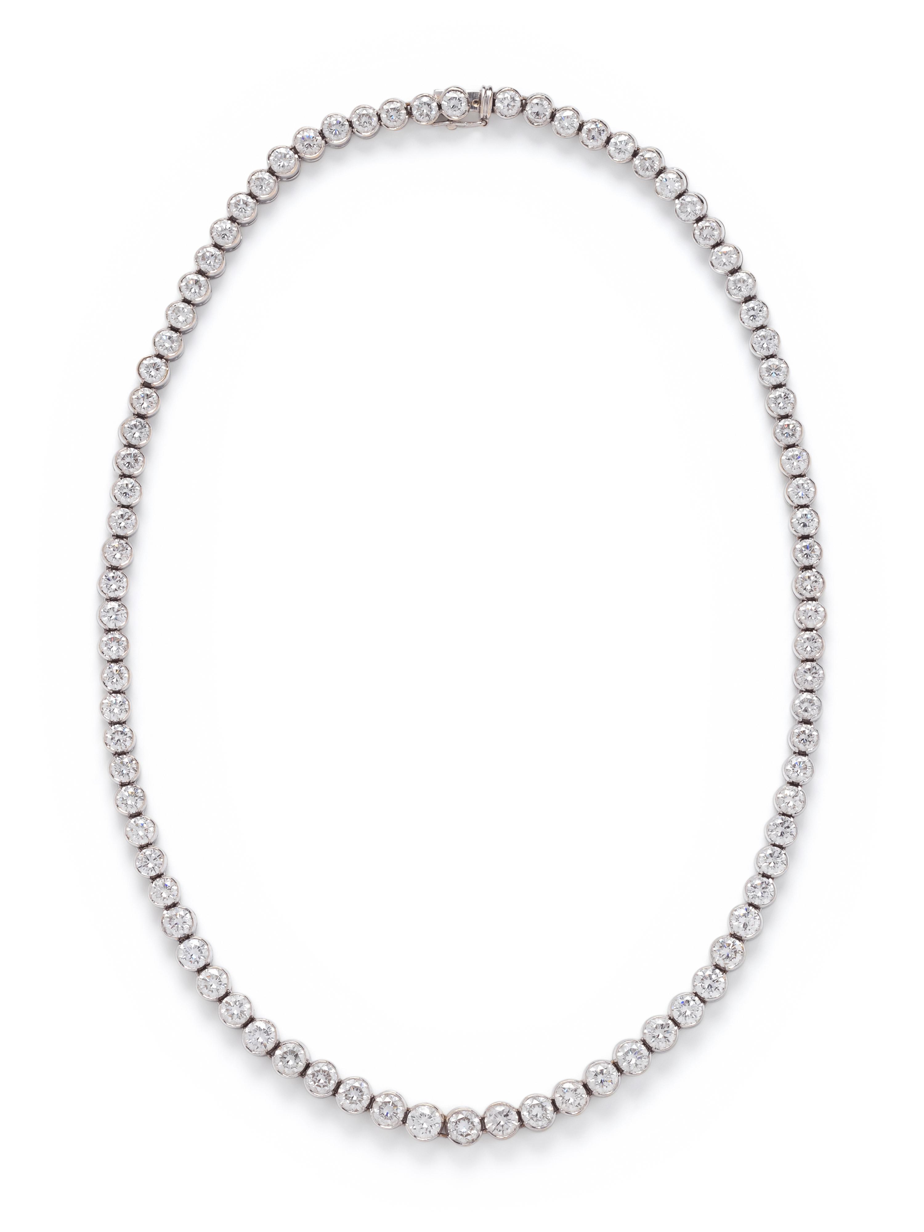 DIAMOND RIVIÈRE NECKLACE