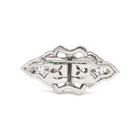 ART DECO, DIAMOND CONVERTIBLE DRESS CLIPS
