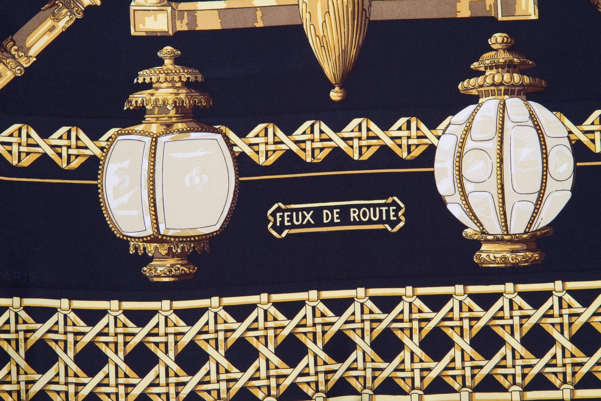 An Hermes 90cm Silk Scarf, 36" x 36".