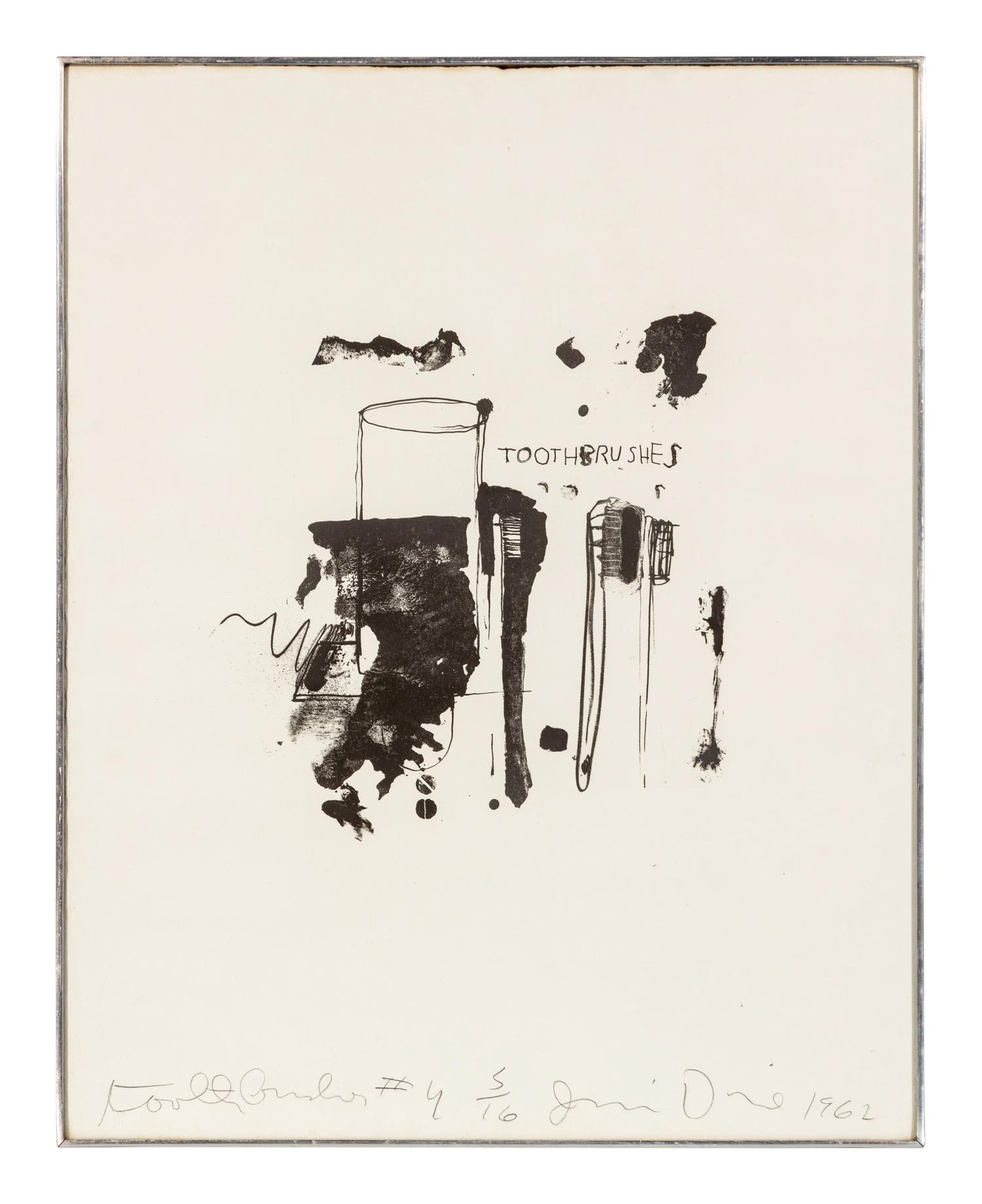 Toothbrushes #4 , 1962