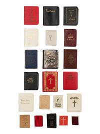 [MINIATURE BOOKS] -- [RELIGION]. A group of 28 works, including: