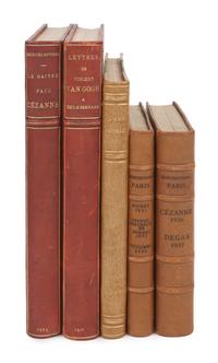 [ART REFERENCE & EXHIBITION CATALOGUES]. A group of 4 reference works and exhibition catalogues about French artists, comprising: