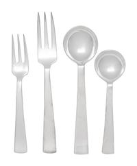 An American Silver-Plate Flatware Service