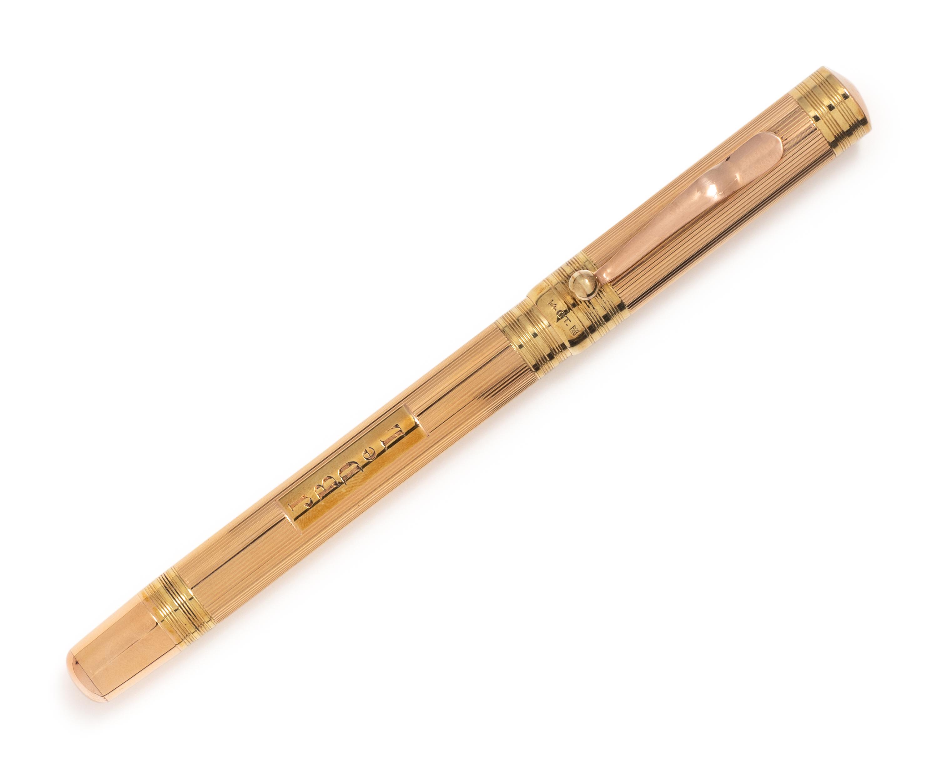 BICOLOR GOLD FOUNTAIN PEN