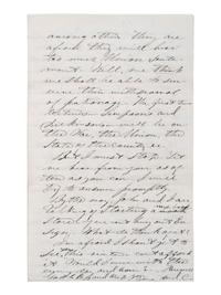 [CIVIL WAR]. Military preparations against a rebel attack by way of Canada and Lake Erie described in 18 pp. letter to Lt. Col. McCreary of the 145th Pennsylvania.