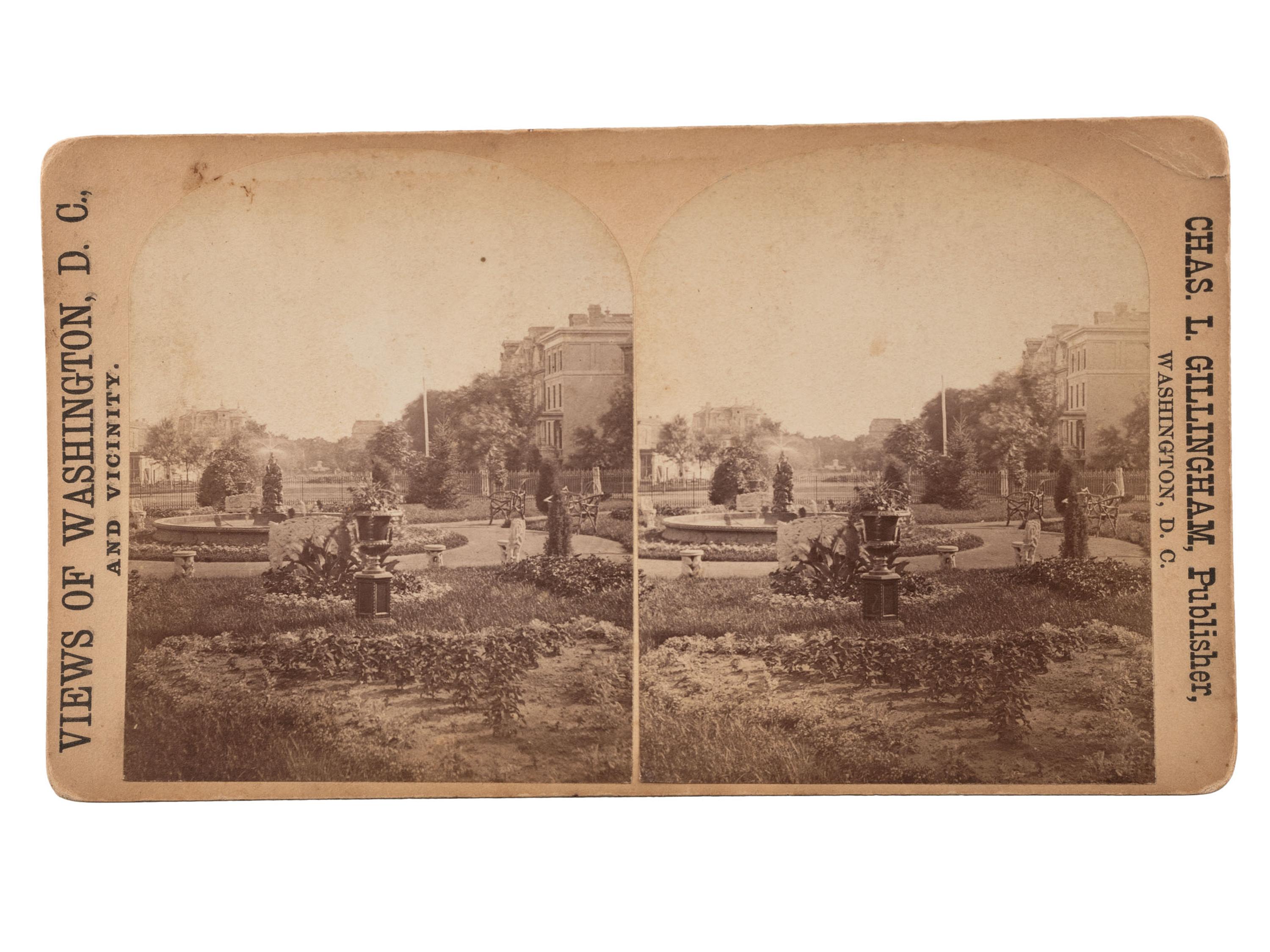 [CIVIL WAR]. A group of 38 stereoviews, highlighted by images of the Grand Review at Washington, DC, the National Cemetery and other locations in Arlington, VA, and later aviation views.