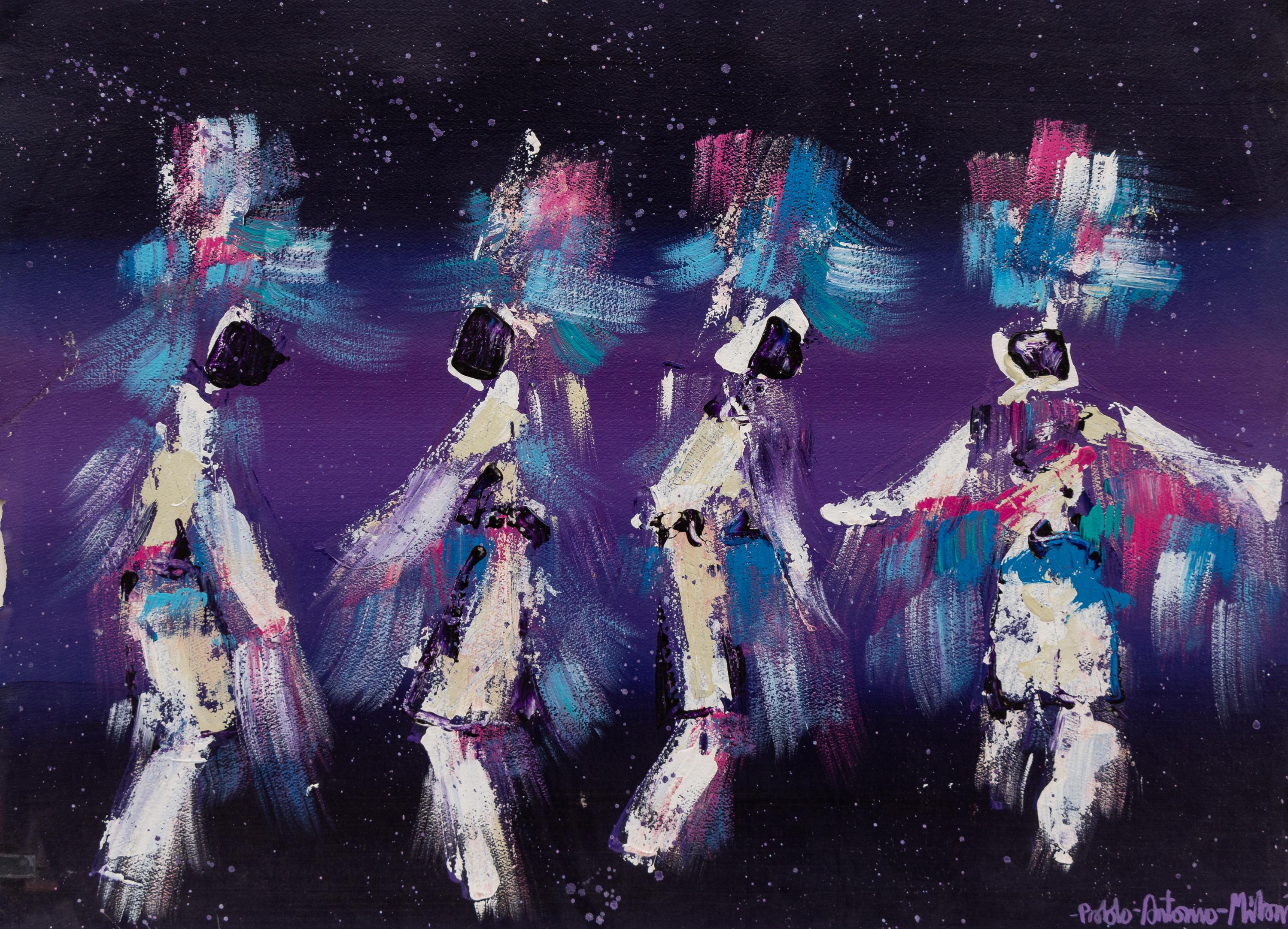 Four Dancers