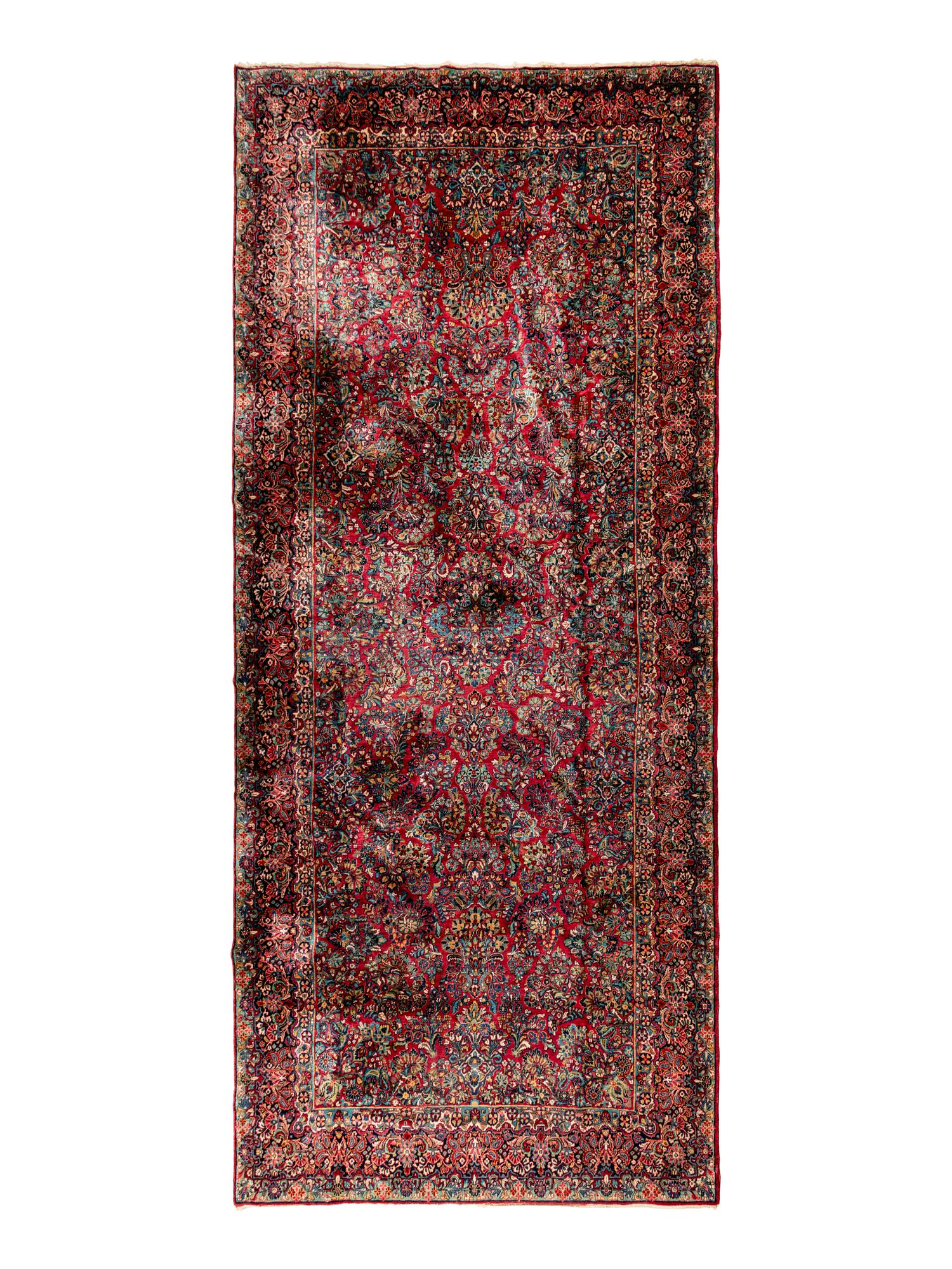 A Sarouk Wool Rug