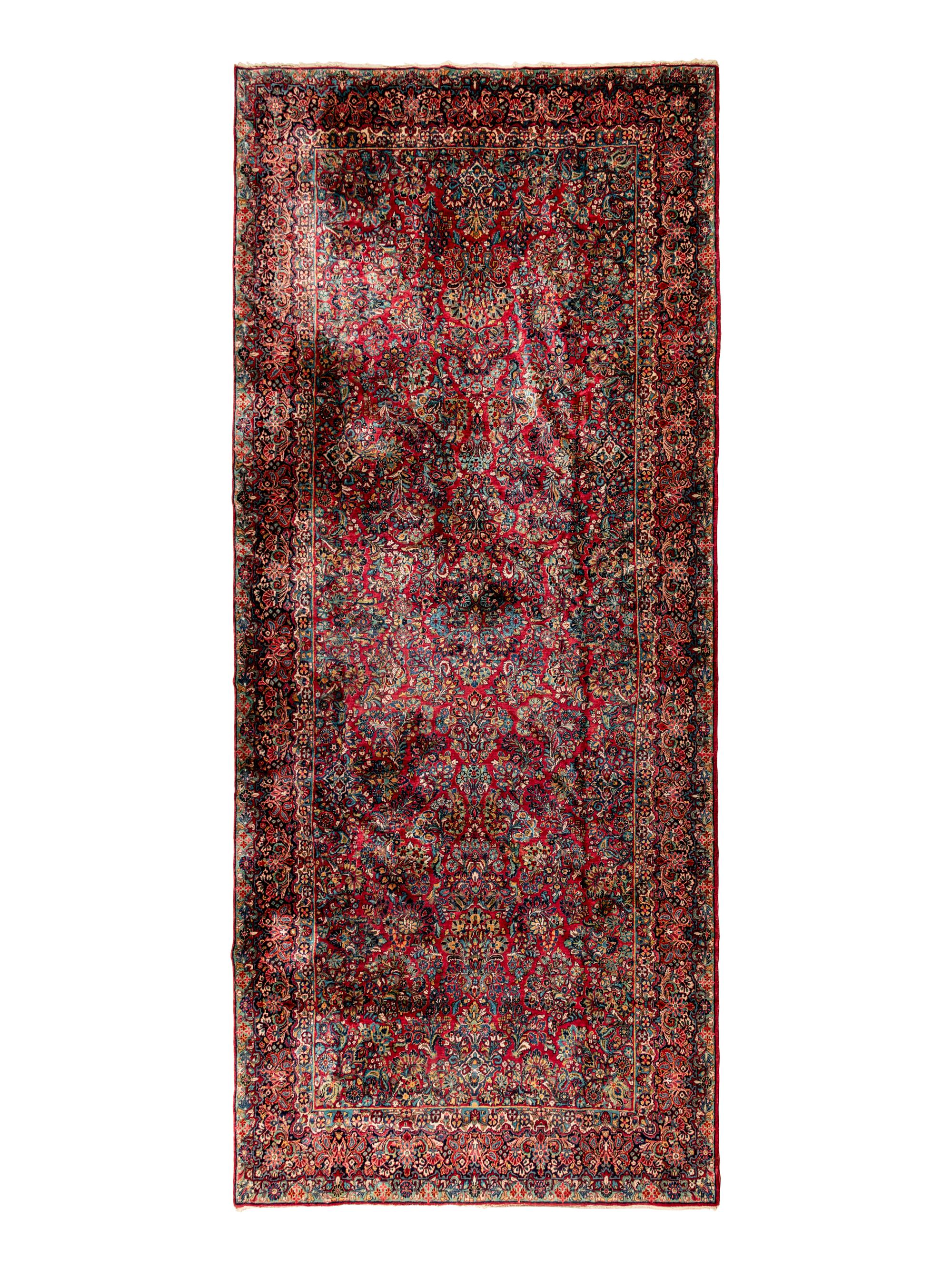 A Sarouk Wool Rug