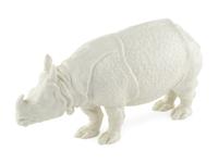 A Nymphenburg Porcelain Clara Rhinoceros