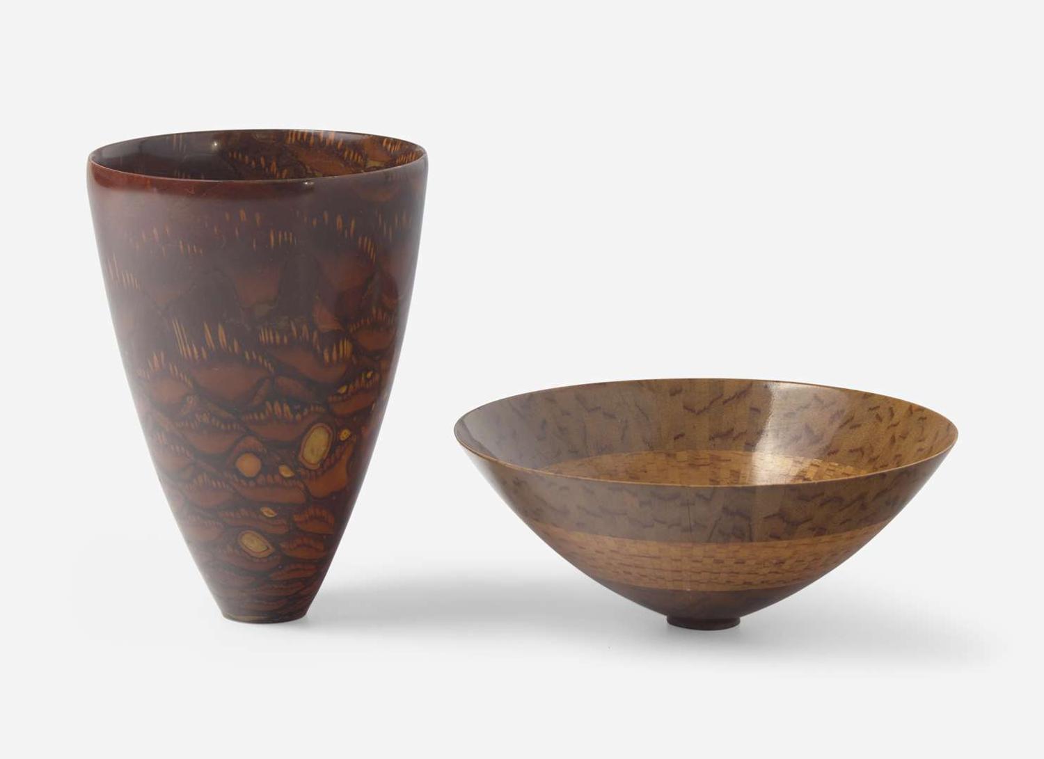 Mike Shuler, Cabinet Vase and Bowl