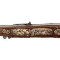 Contemporary Franco-German Snaphaunce Rifle with Venus Motifs