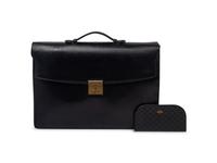 Gucci Leather Briefcase and Pouch