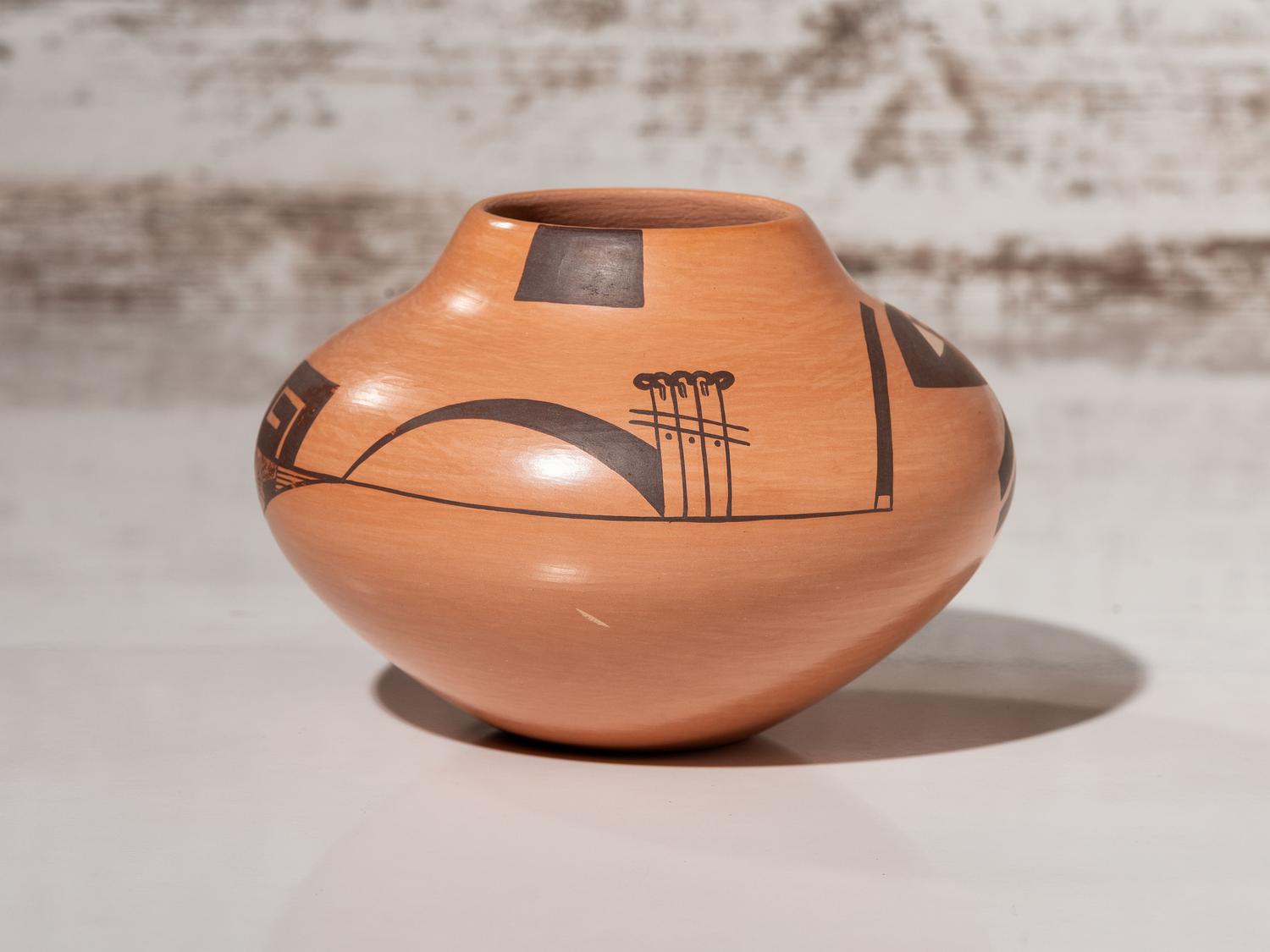 Polychrome Pottery Jar