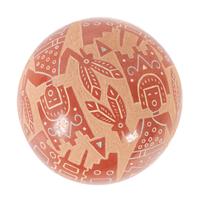Sgraffito Seed Jar