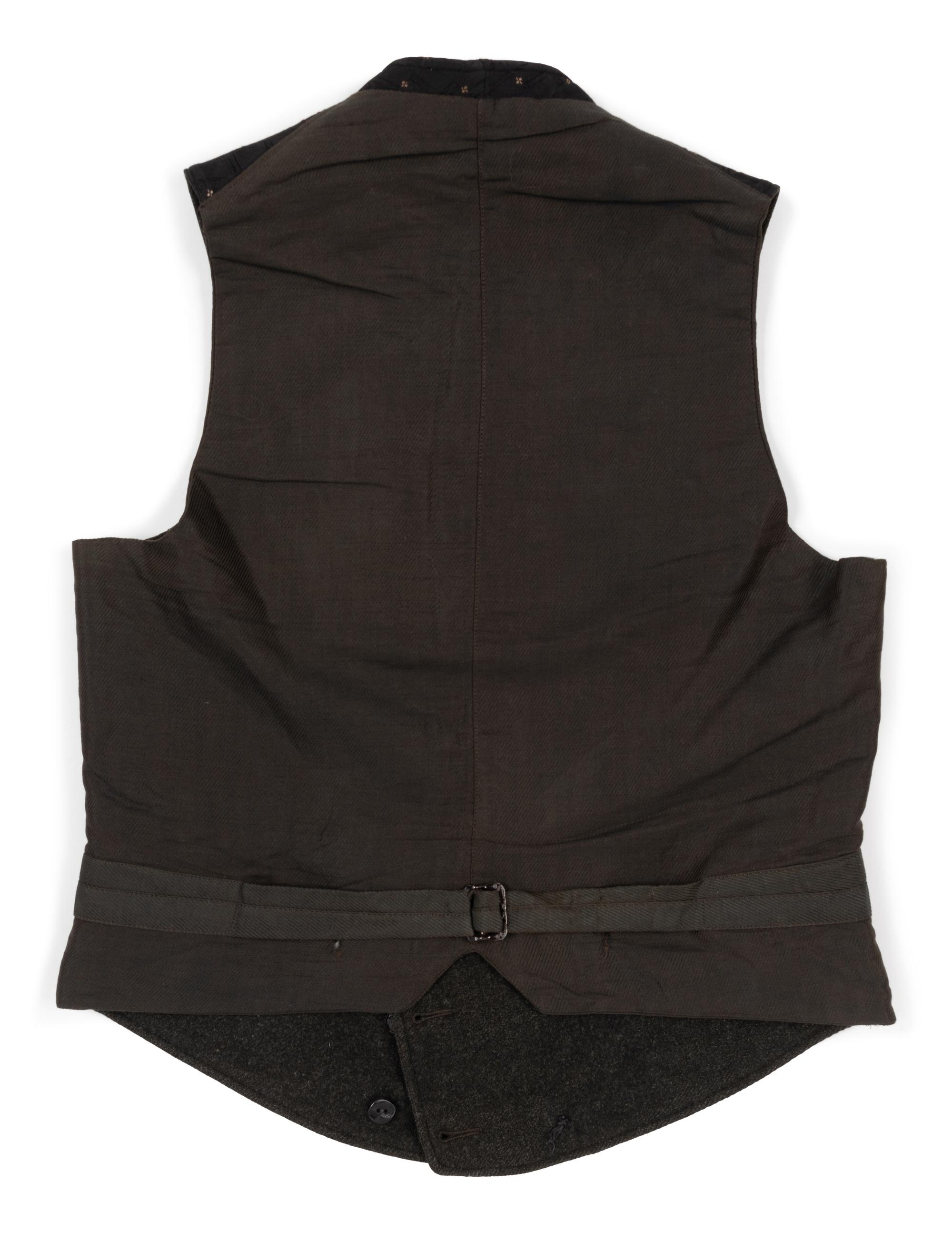 Four Men's 19th Century Waistcoats/Vests, 1850-70