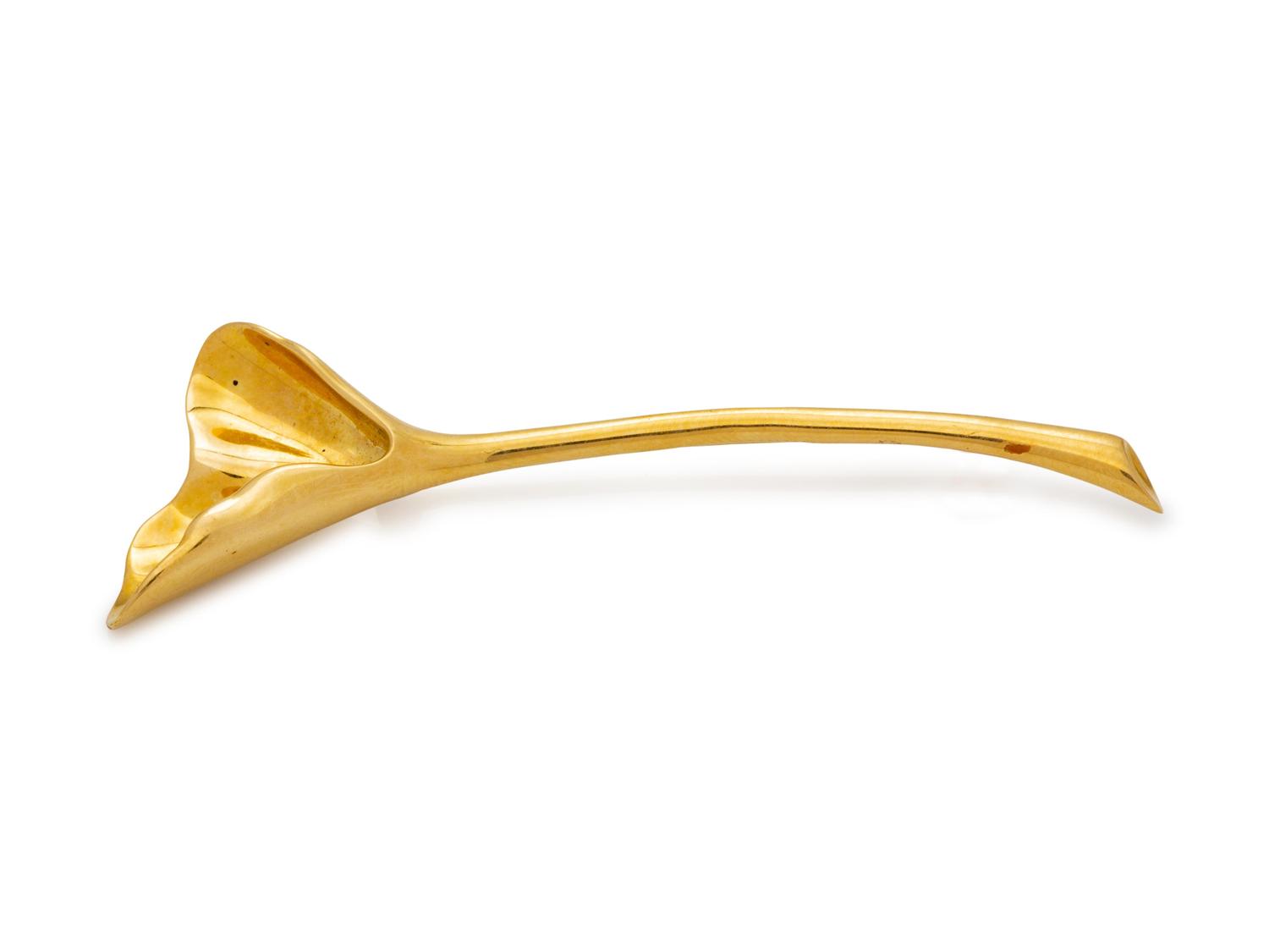 TIFFANY & CO., ANGELA CUMMINGS, YELLOW GOLD BROOCH