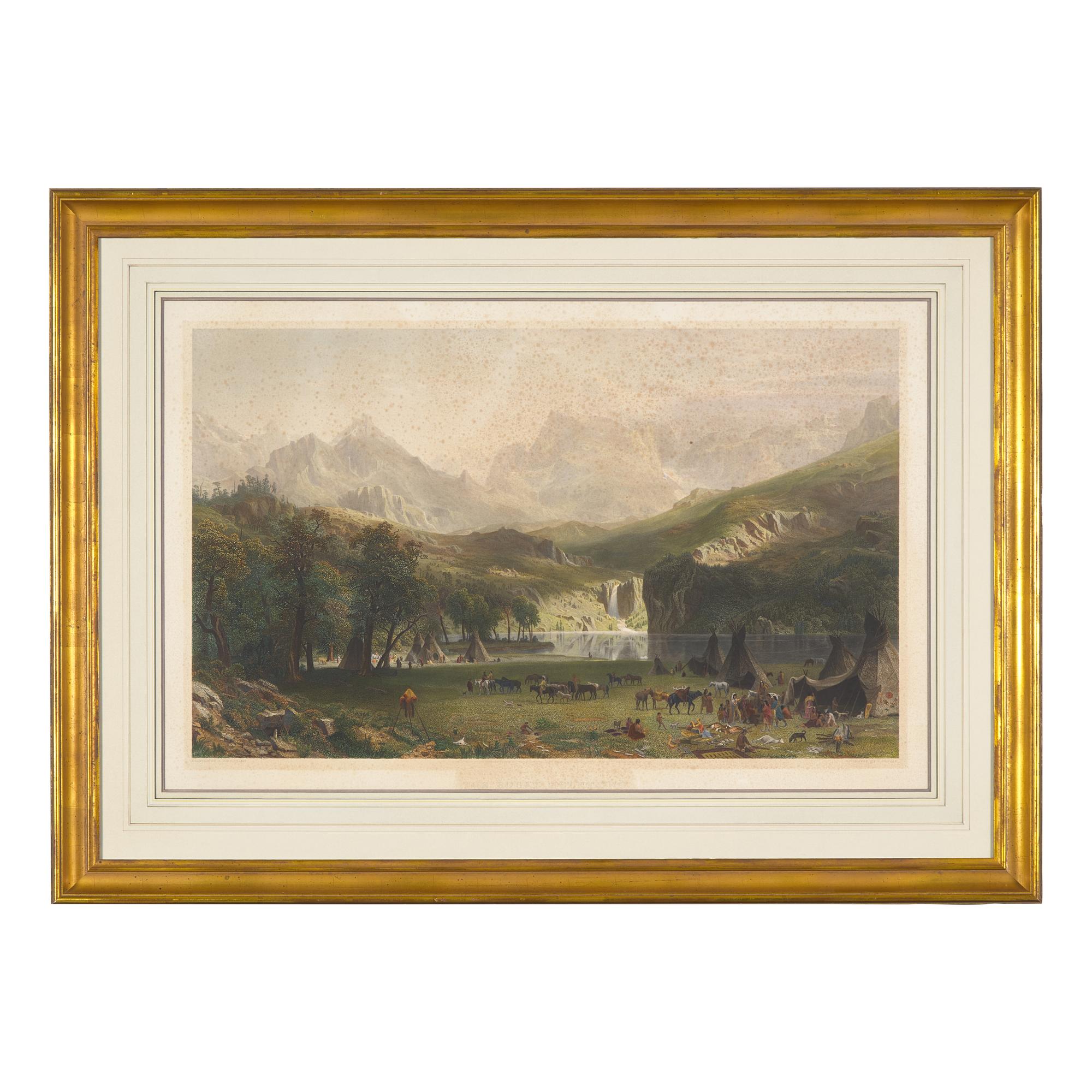 [Americana] Bierstadt, Albert. The Rocky Mountains