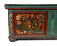 A Northern European Painted Chest — 19TH/20TH CENTURY