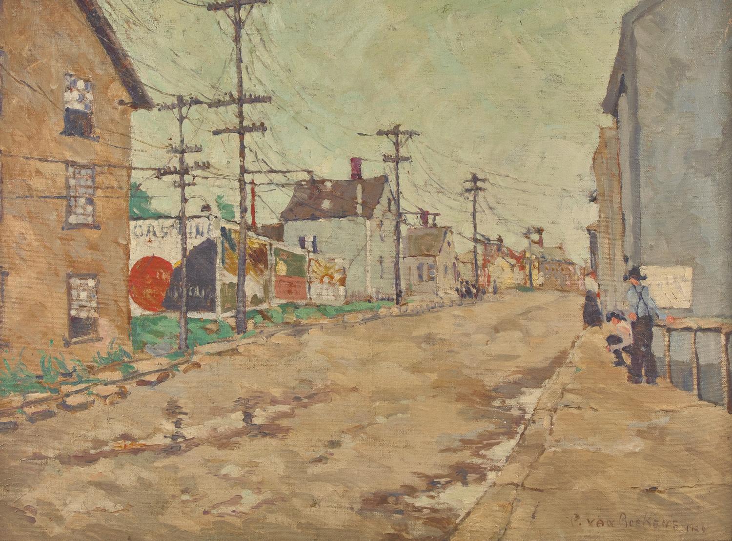 Street Scene, Newport , 1920