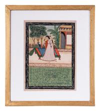 Four Indian Miniature Paintings