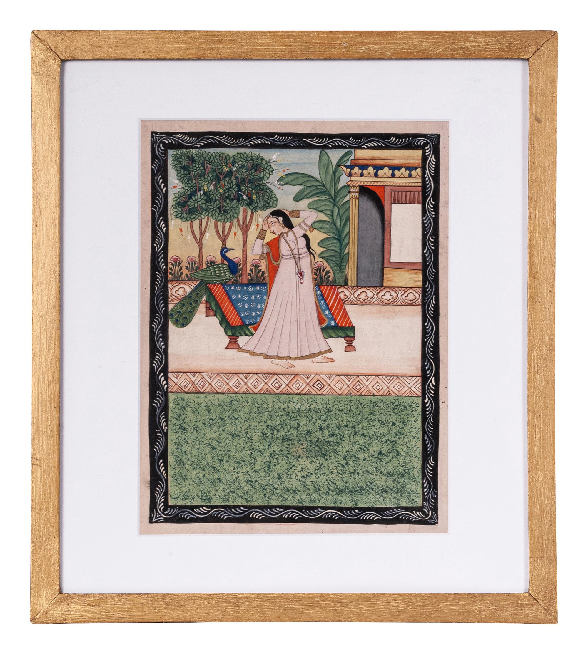 Four Indian Miniature Paintings