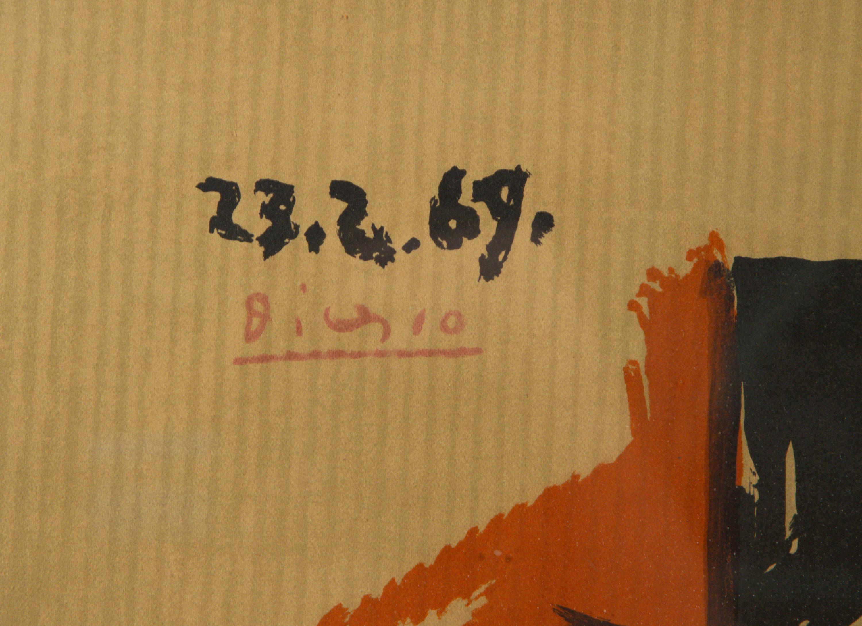Plate from Portraits Imaginaires , 1969