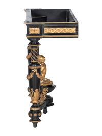 A Louis XVI Style Marble Top Console Table
