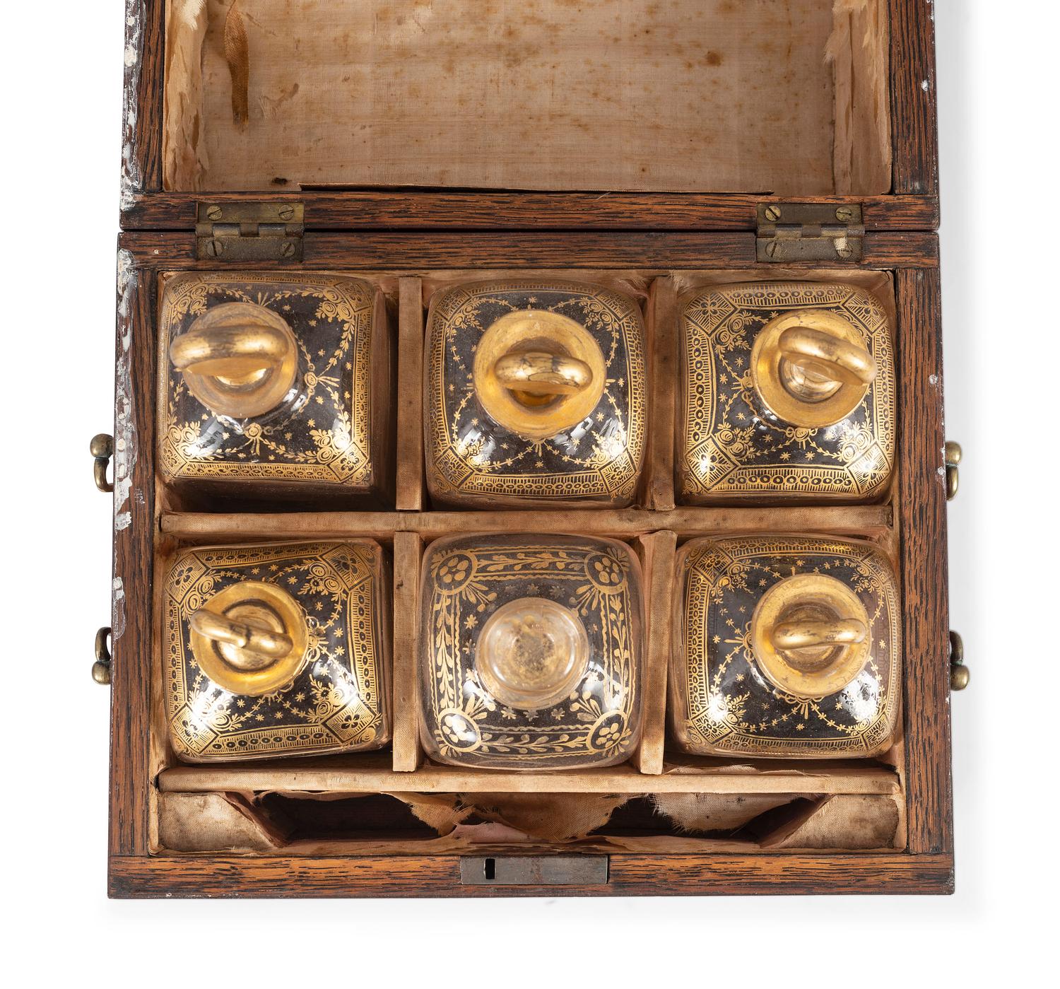 A George III Adam Style Inlaid Mahogany Decanter Box