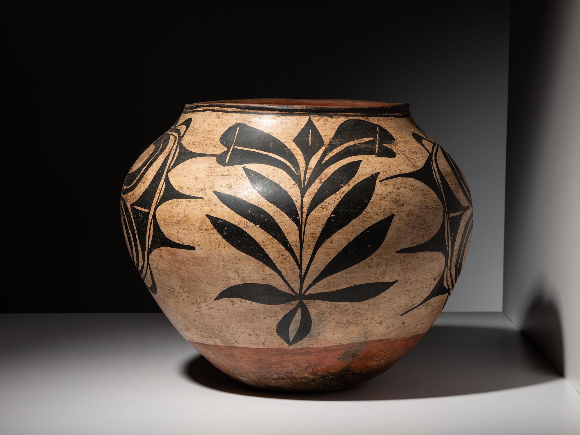 Cochiti Pottery Storage Jar