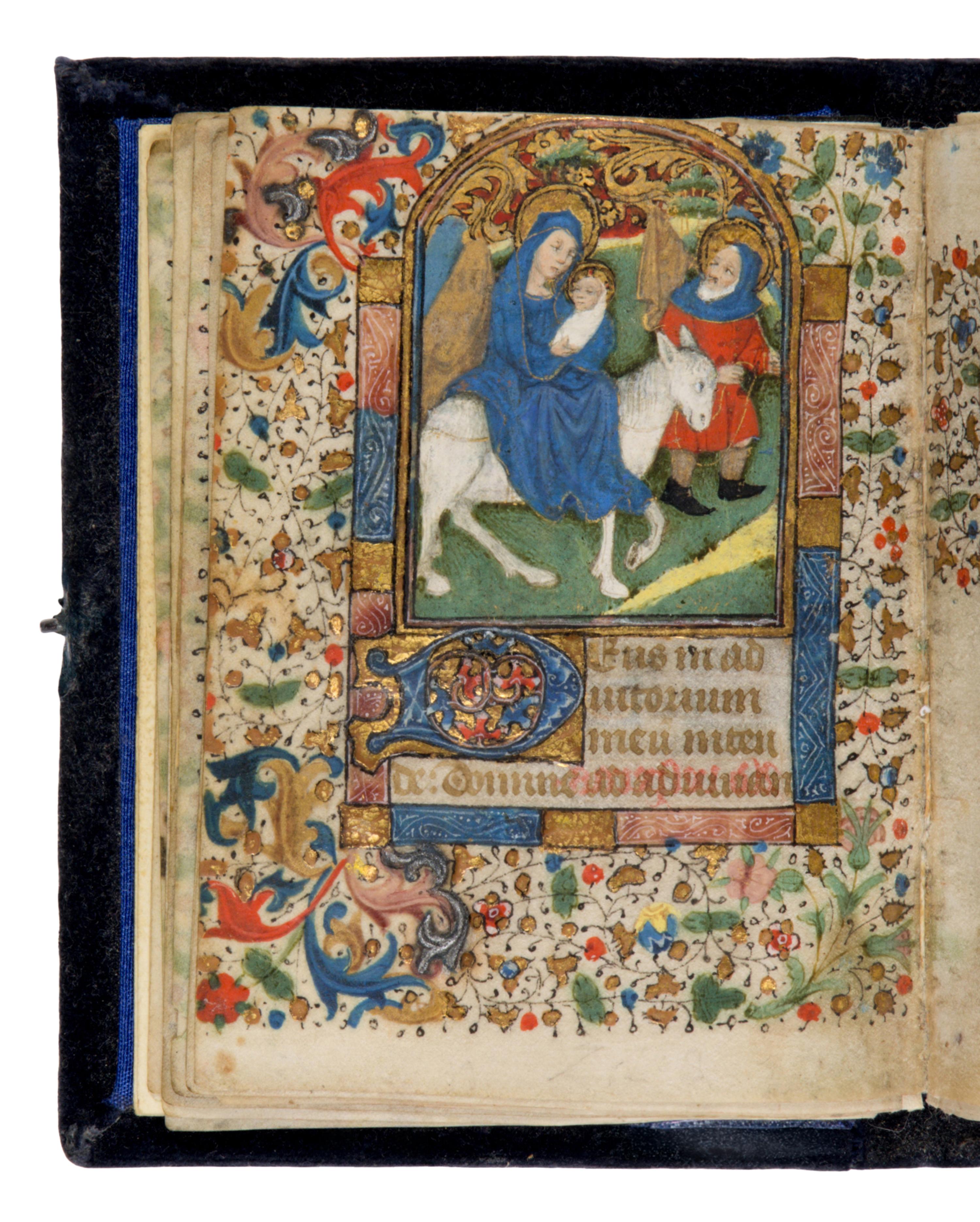 MASTER OF THE CUISSOTTE HOURS (Champagne, likely Reims, active c. 1460-80) Book of Hours (fragment), in Latin, illuminated manuscript on parchment, [France, Reims, c. 1460]