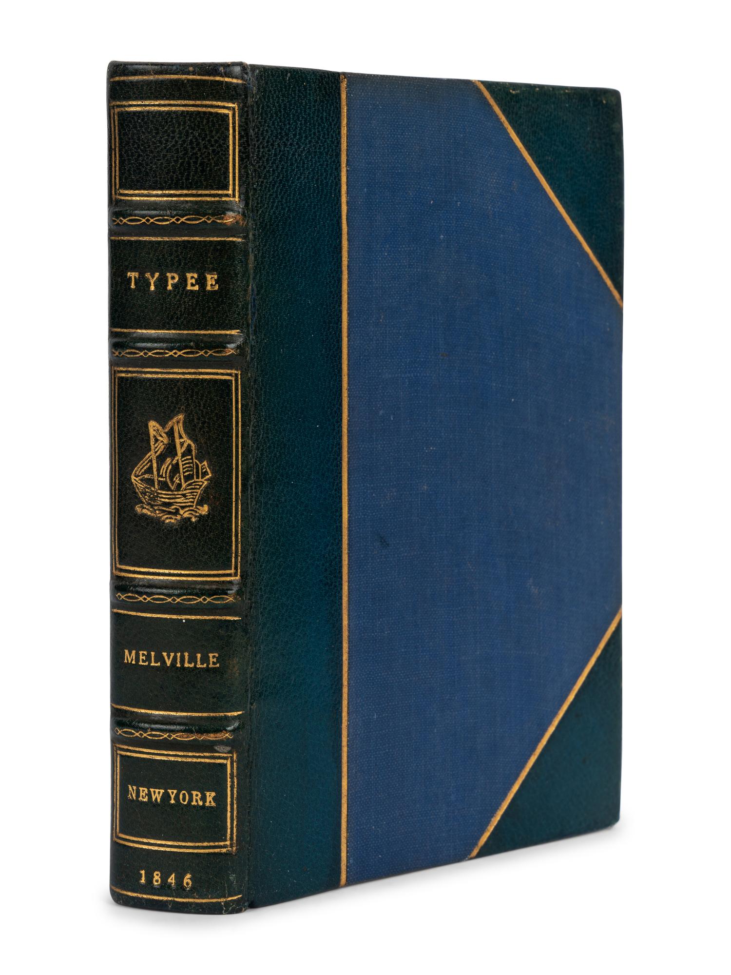 MELVILLE, Herbert (1819-1891). Typee: A Peep at Polynesian Life... New York: Wiley & Putnam, 1846.