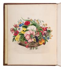 [NATURAL HISTORY]. MUNSON, Laura Gordon. Flowers from My Garden . New York: Anson D.F. Randolph, 1864.
