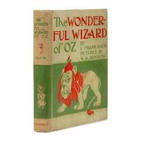 Baum, L. Frank (1856-1919). The Wizard of Oz . Chicago and New York: Geo. M. Hill Co., 1900.