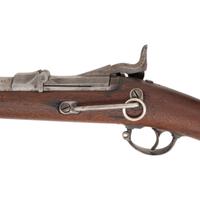 U.S. Springfield Model 1877 Trapdoor Rifle Altered to Carbine Configuration
