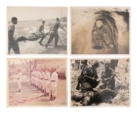 [AFRICAN AMERICANA - VIETNAM]. A group of approx. 140 photographs assembled by Private First Class Ronald Nelson, 125th Signal Battalion, incl. images of African American soldiers and the Cu Chi tunnels.