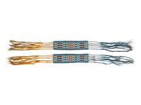 Pair of Potawatomi Loom Beaded Garters